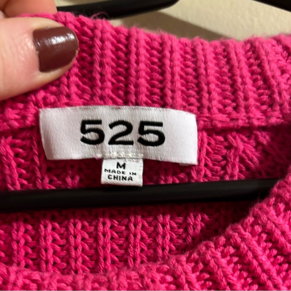 525 America Jane Raglan Pullover Sweater - Picture 4 of 7